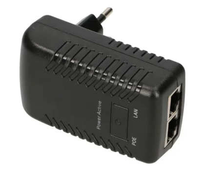 Akcesoria sieciowe ExtraLink POE-24-12W Zasilacz PoE 24V, 0,5A, 12W, wtyk do gniazda elek
